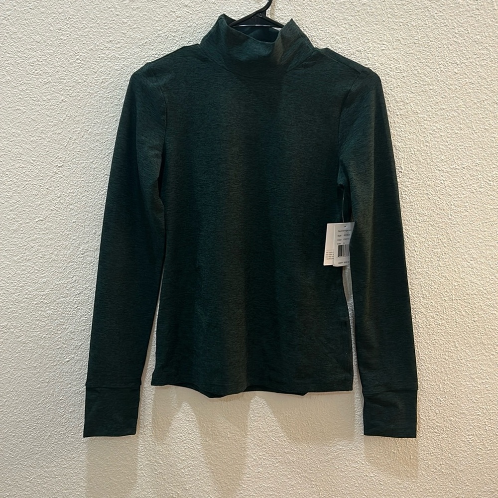NWT Beyond Yoga Spacedye Mockneck Pullover S